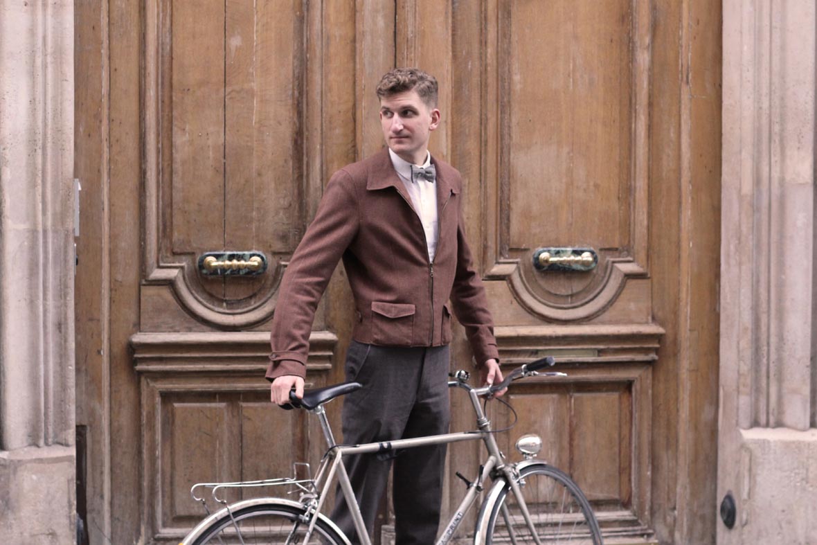 Monsieur Etienne noeuds papillon - vélo
